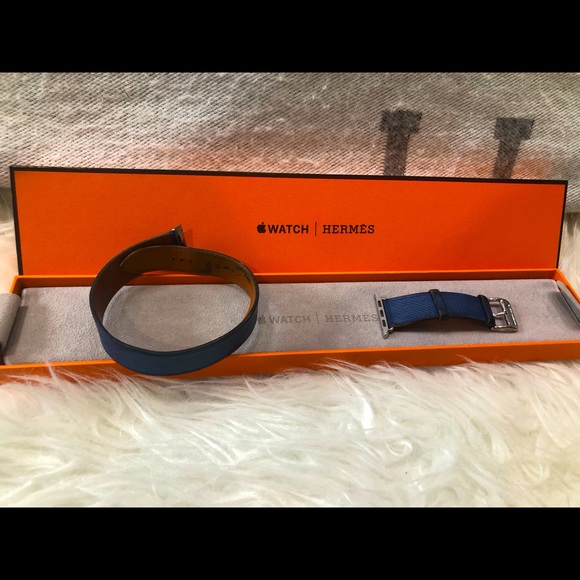 Hermes Double Tour 38MM Apple Watch Band - Picture 1 of 7